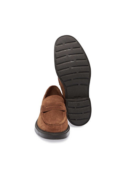 Tergan Taba Hakiki Deri Erkek Loafer - E24S1AY57041-K59