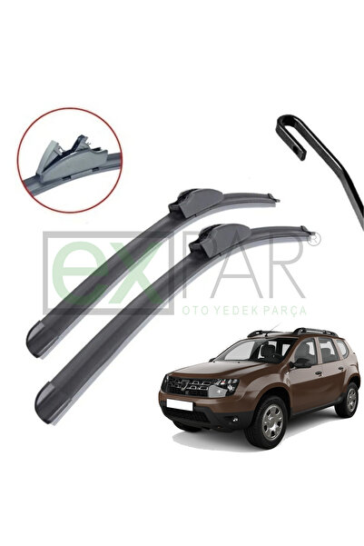 EXPAR OTO DACİA DUSTER ÖN CAM SİLECEK SÜPÜRGESİ TAKIMI 2015 - 2016 MODEL YILLARI