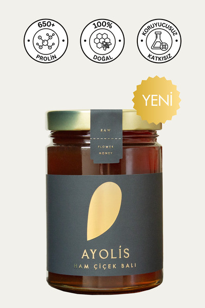 Ayolis Premium Gurme Çiçek Balı 650 G (650+ Prolin)