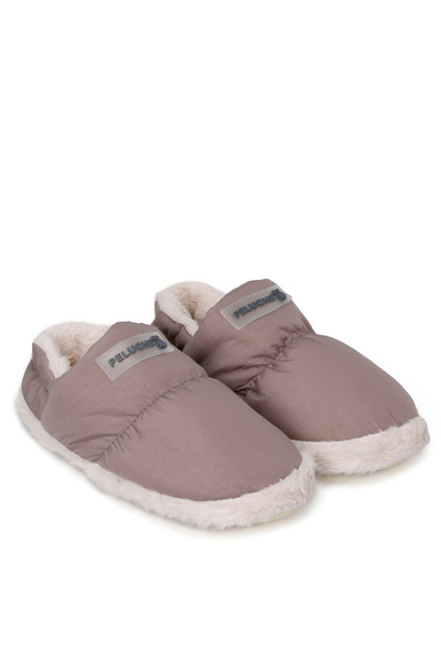 Peluche Brown Parachute Women's Slipper - Casual Home Pants, Par-Kkm