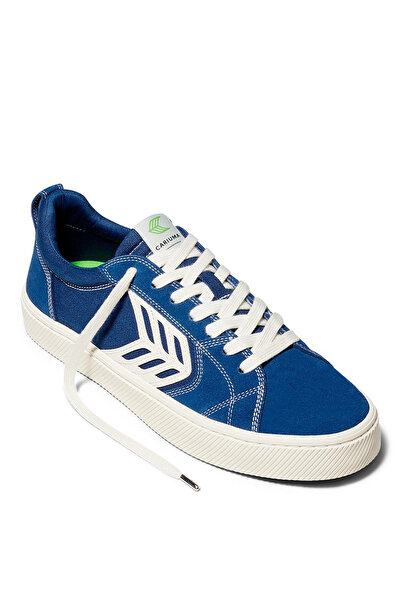 Cariuma 400807U16M - CATIBA PRO Low Suede Mavi Süet Erkek Günlük Spor Ayakkabı