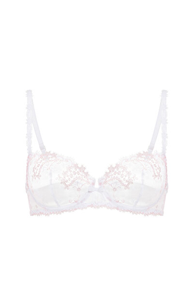 Simone Perele Beyaz Balenli Sütyen 12B330 SIMONE P