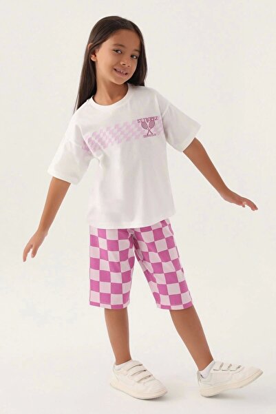 Rolypoly Girl's Capri Suit - Cream