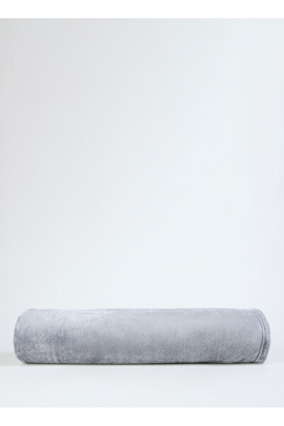 BOYNER EVDE Gri Battaniye SuperSoft ÇK Battaniye