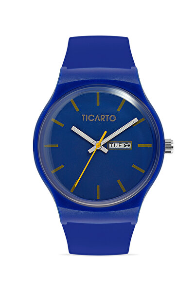 Ticarto Men's Silicone Blue Wrist Watch Tctsr004403S0199