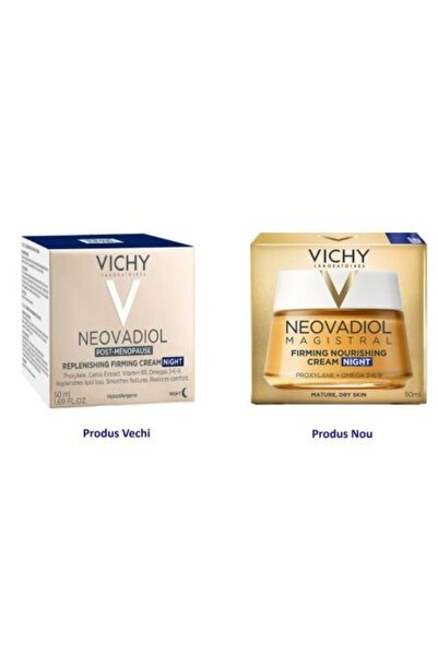 Vichy Night Cream for Mature Skin Neovadiol Complex Substitutive, Face Cream, 50 ml