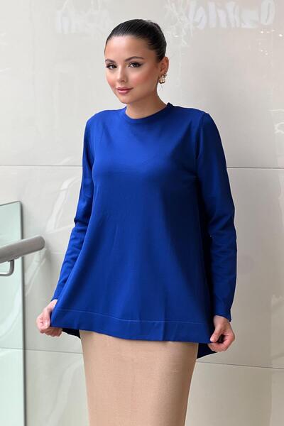 Nuss Tunica mercerizata cu maneca raglan