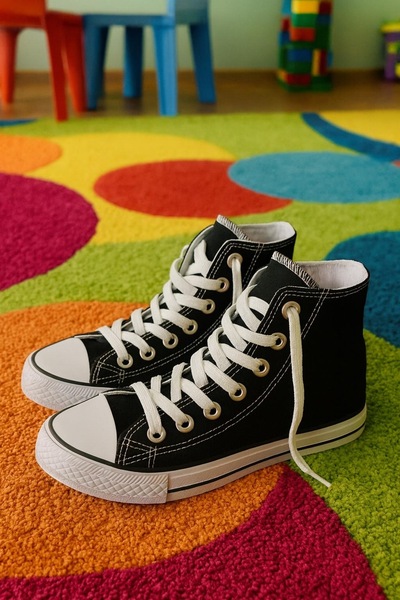 Moda Frato أحذية الكتان للأطفال أحذية مدرسية