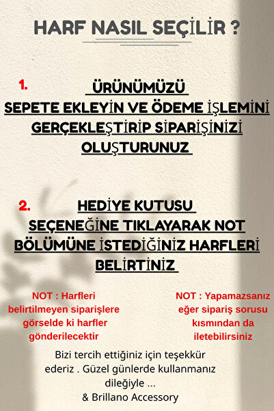 GLANZEND Harfli Çelik Bileklik , Baş Harfli Bileklik ,sevgili , Çift , Arkadaş , Eşe Hediye