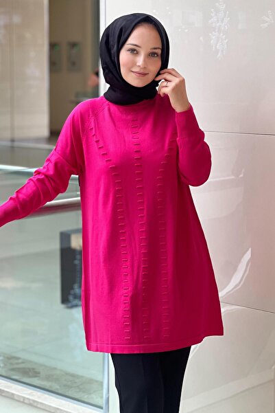 Nuss Raglan Sleeve Tunic with Wick Detail