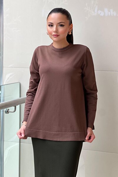 Nuss Tunica mercerizata cu maneca raglan