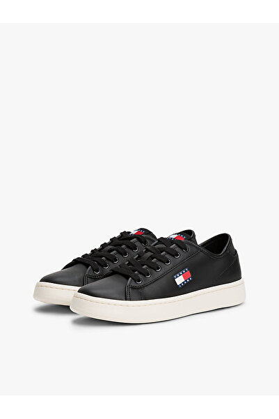 Tommy Hilfiger Kadın Siyah Sneaker