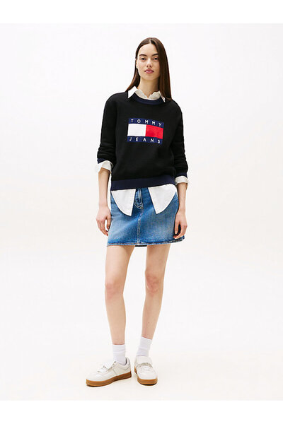 Tommy Hilfiger TJW CLRBLCKFLAG SWEATER EXT