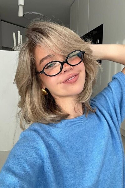 COOLANDBETTER Tr Miux Ver2 No Logo Black Oval Frame Popular Clear Screen Goggles