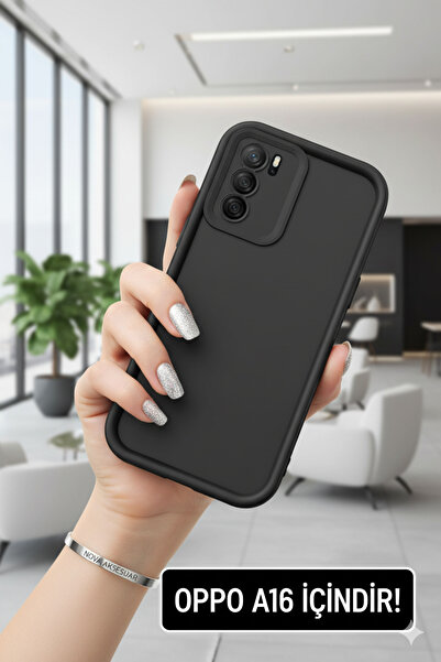 cepmoda OPPO A16 telefon kılıfı | 3d Çıkıntılı Kalın Tasarım Pürüzsüz Doku - ...