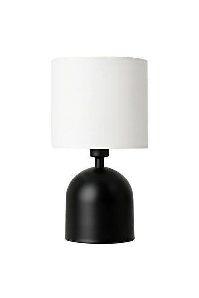 HOMİNG Novi Metal Lampshade Set - Cream Fabric, 2 Pieces, 241614