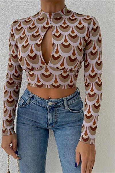 Genel Markalar Autumn Cut Out Bluz 3018-08