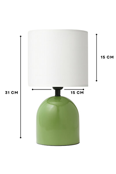 HOMİNG Homing Novi Table and Night Lamp Lampshade Nile Green 241757