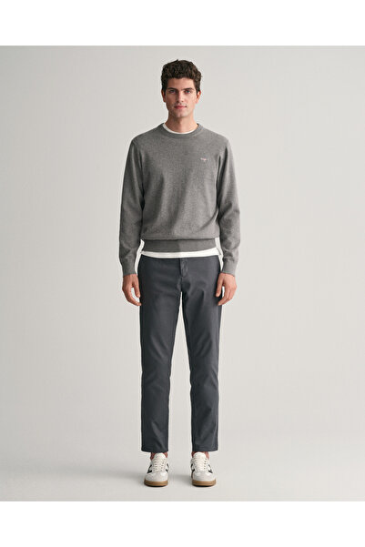 Gant Erkek Gri Slim Fit Chino Pantolon