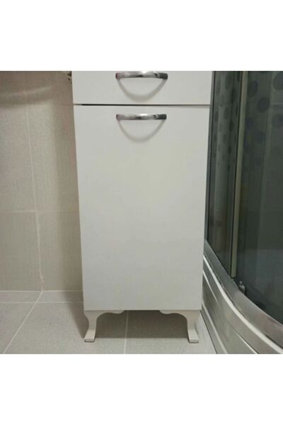 Adem Koç Lükens Furniture Coffee Table Leg Straight 14 Cm White (4 pcs)