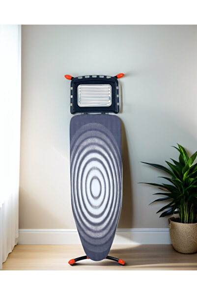 Hagen %100 Pamuk Ömür Boyu Kırılmaz Krom Ütü Masası Kalın Borulu Premium A Ka...