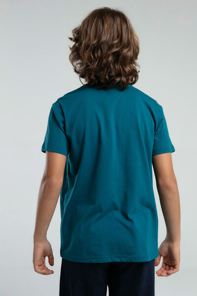 Kappa Boy's Green T-Shirt