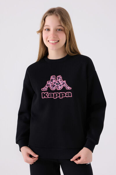 Kappa Girl's Black Sweatshirt