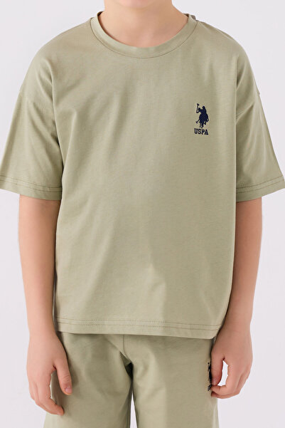 U.S. Polo Assn. Boy's Khaki Bermuda Suit