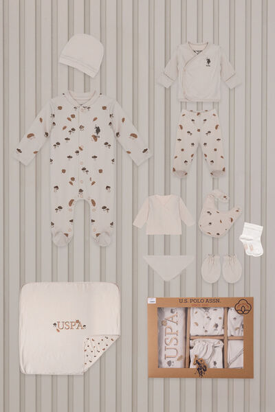 U.S. Polo Assn. Cremă pentru băieți 10 bucăți, ieșire din spital