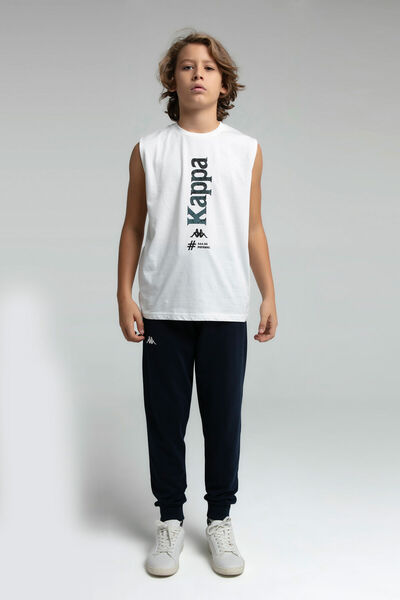Kappa Λευκό μπλουζάκι για αγόρι