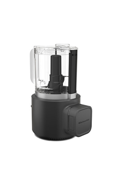 Kitchenaid Go 5KFCR531BM Kablosuz Mutfak Robotu Bataryalı Siyah