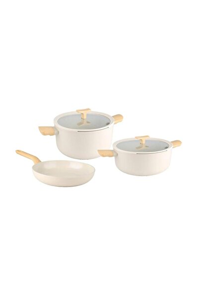 Berghoff Leo Balance Cookware Set 5 Piece Cream