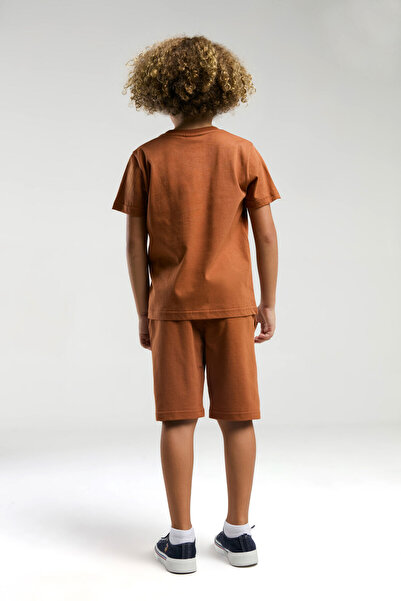 U.S. Polo Assn. U.S. Polo Assn. Boy's Brown Bermuda Set