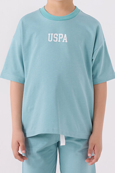 U.S. Polo Assn. Boy's Blue Bermuda Suit