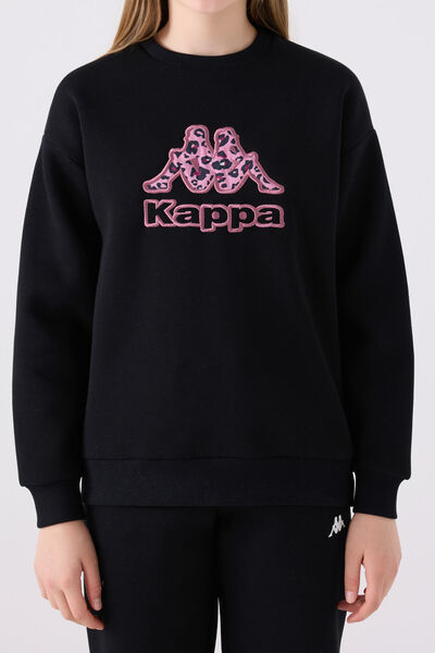 Kappa Girl's Black Sweatshirt