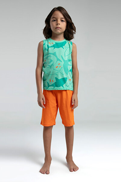 Rolypoly Boy's Brown Bermuda Set