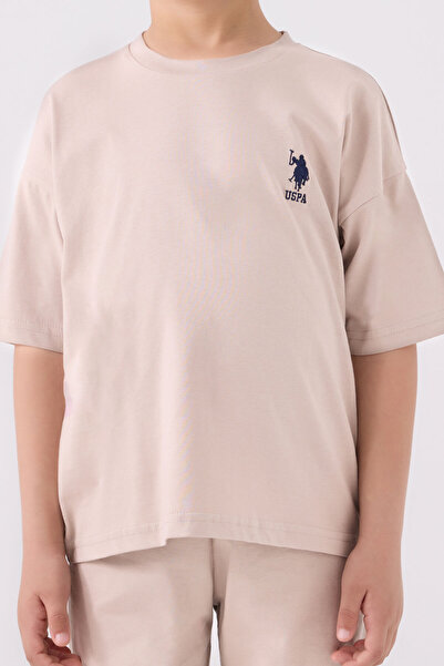 U.S. Polo Assn. Us Polo Assn Boy Cream Bermuda Suit