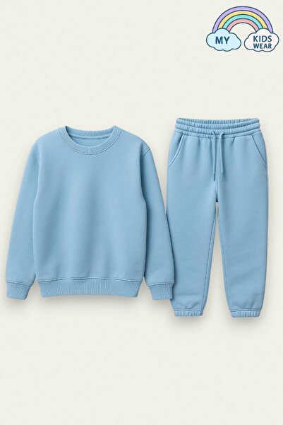 My Kids Wear Τρεις κλωστές με τσέπες με λαιμόκοψη στο κάτω μέρος