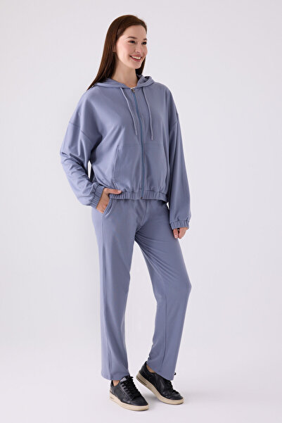 Arnetta Kadın Yeşil Uzun Kol Pijama Takım