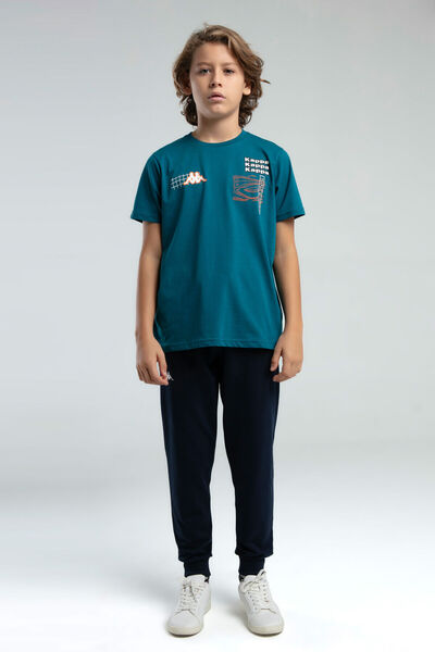 Kappa Boy's Green T-Shirt