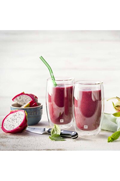 ZWILLING Sorrento Ucu Kıvrık Cam Pipet Renkli