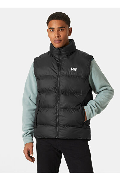 Helly Hansen Siyah Erkek Fermuarlı Yaka Normal Kalıp Yelek HHA.53989_HELLY HA...