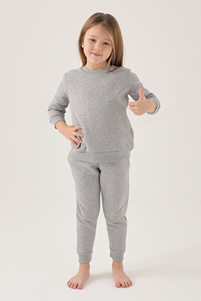 Rolypoly Girl's Gray Tracksuit