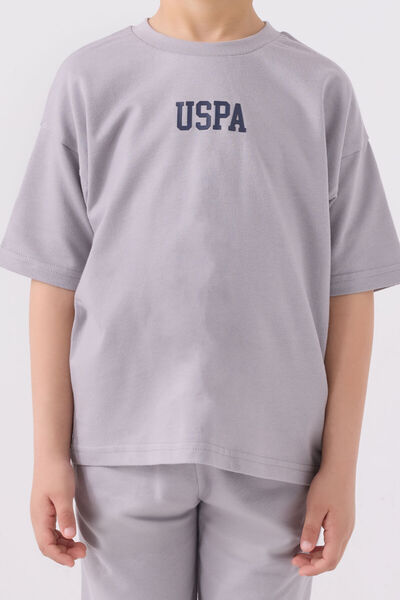 U.S. Polo Assn. Boy's Gray Bermuda Suit