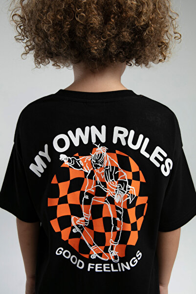 Rolypoly Boy's Black Bermuda Suit