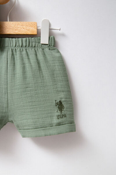 U.S. Polo Assn. U.S. Polo Assn. Baby Boy Khaki Baby Suit