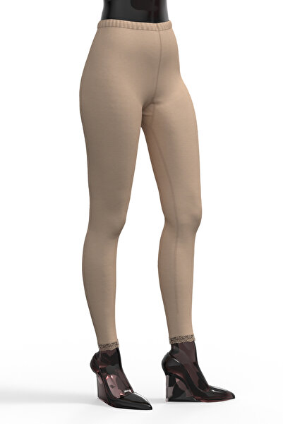 TOLIN Жіноча мереживна 100% бавовняна довга білизна - боді 720