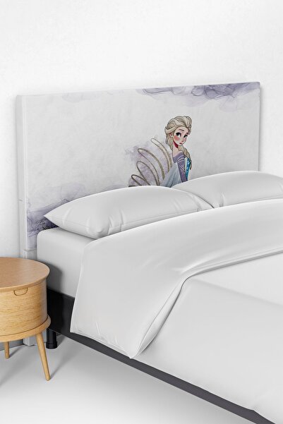 Talia Home Elsa Desenli Çocuk Odası Yatak Baza Başlık Kılıfı TLABK-028