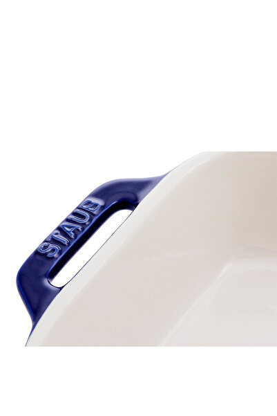 STAUB Seramik Dikdörtgen Fırın Kabı 20 x 16 cm Lacivert