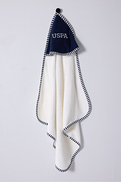 U.S. Polo Assn. يو اس بولو اسن. منشفة بيبي بوي كريم